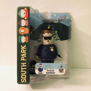 2005 Mezco South Park Series  One Officer Barbrady Figure